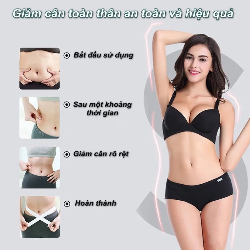 Máy massage rung giảm mỡ toàn thân có hồng ngoại thông minh hiệu quả ‍♀️‍♀️