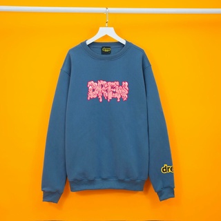 ÁO NỈ SWEATER D R E W CHỮ HỒNG FORM RỘNG NAM NỮ