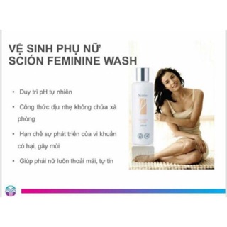 DUNG DỊCH VỆ SINH PHỤ NỮ SCION FEMININE WASH NUSKIN (hàng chính hảng nhập về Việt Nam!)