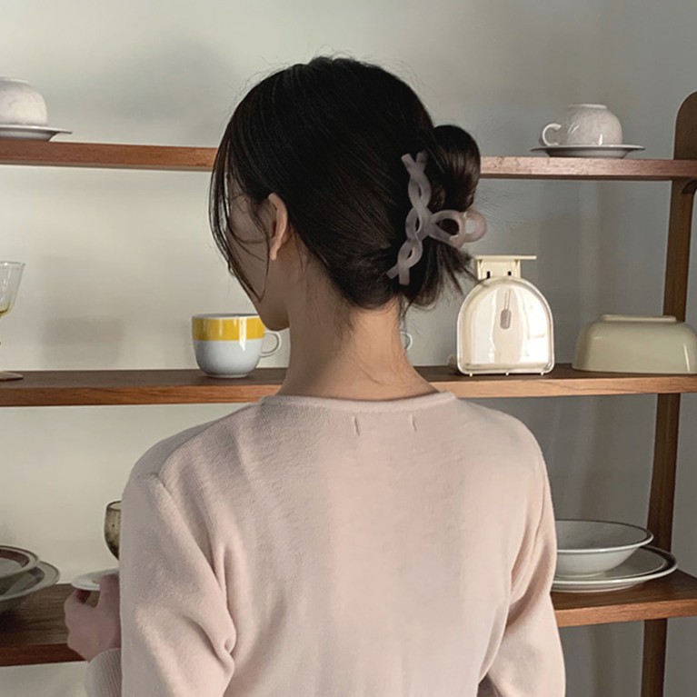 Kẹp tóc càng cua cỡ lớn phong cách Hàn Quốc xinh xắn dành cho nữ