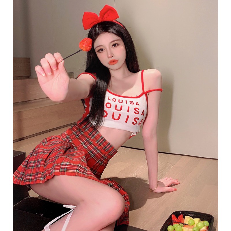 Áo Hai Dây In Chữ Thời Trang Mùa Hè Dễ Phối Đồ Cho Nữ