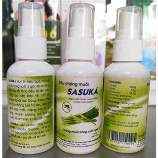 DẦU CHỐNG MUỖI SASUKA 50ML