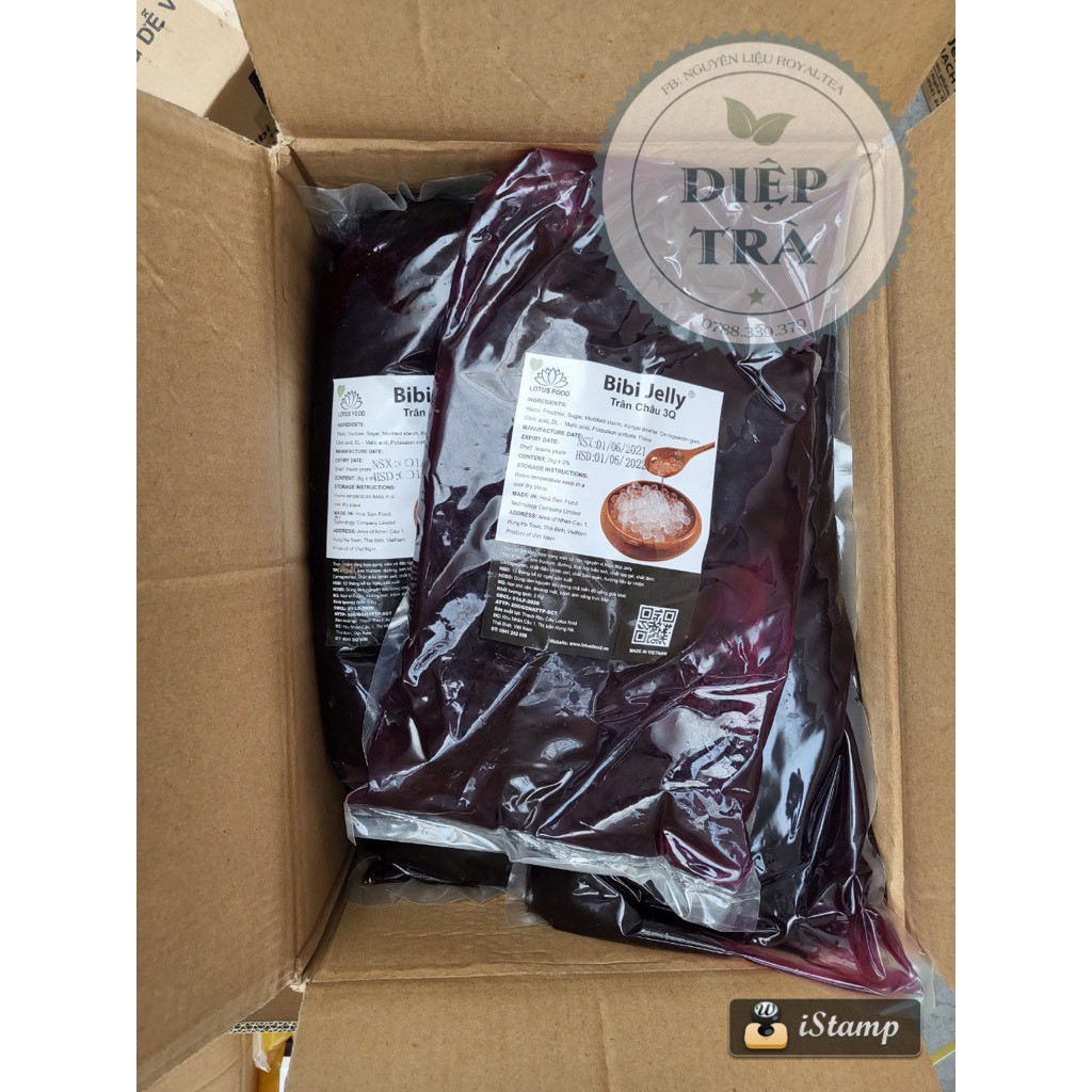 Thạch Trân Châu 3Q BiBi Jelly Việt Nam 2kg