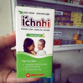 Dầu Tràm Ích Nhi giúp làm ấm - phòng cảm lạnh