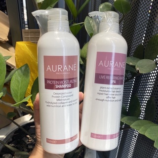 ✅[Aurane_chính hãng] CẶP DẦU GỘI XẢ AURANE SPA PHỤC HỒI TÓC SIÊU MƯỢT 750ml x2
