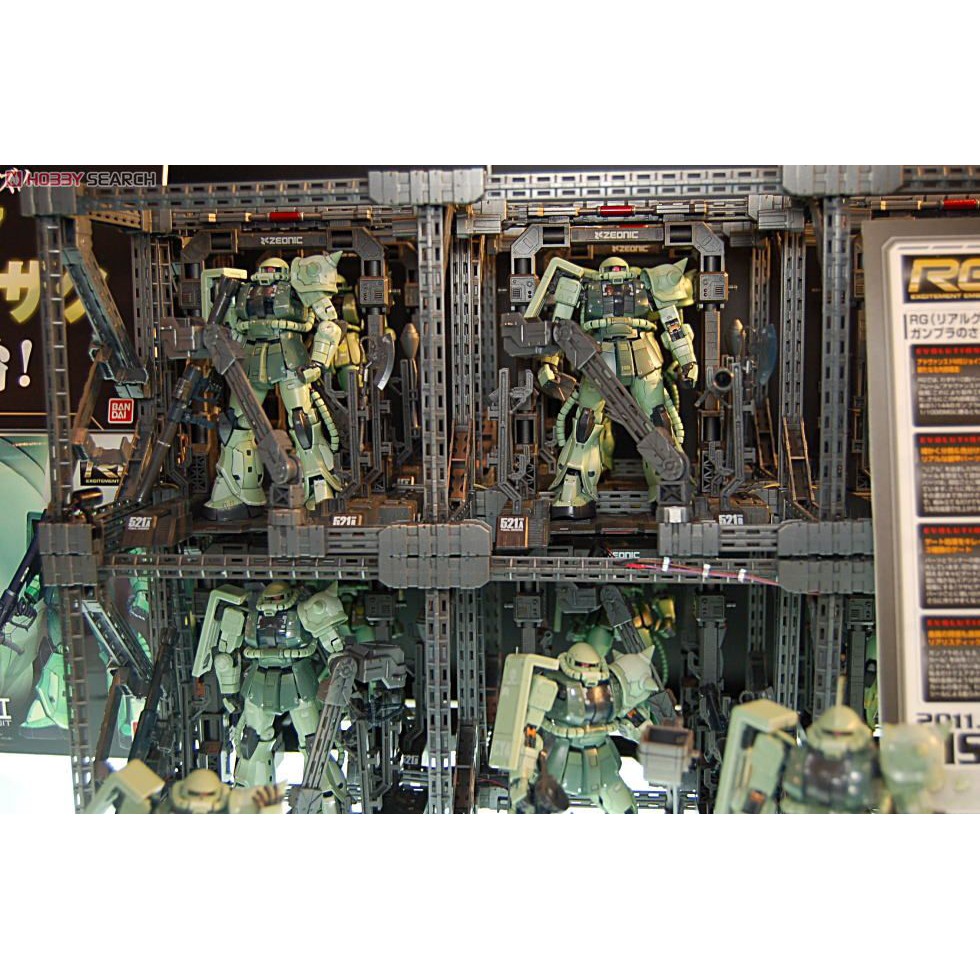 Mô Hình RG Zaku 2 Gundam Bandai Real Grade 08 1/144 Đồ Chơi Lắp Ráp Anime