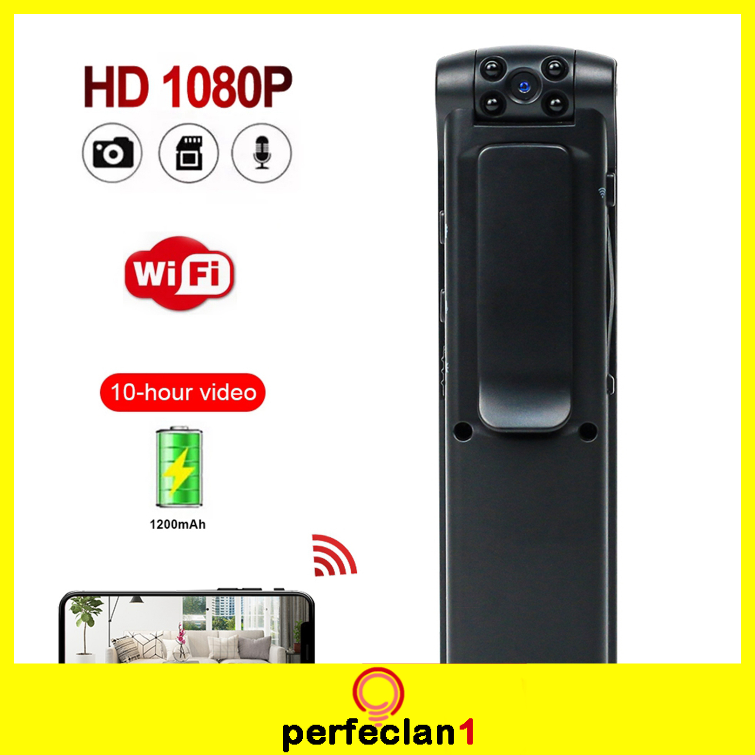 Camera Ngụy Trang Siêu Nhỏ Full Hd 1080p Dv Dvr Sạc Điện Thoại