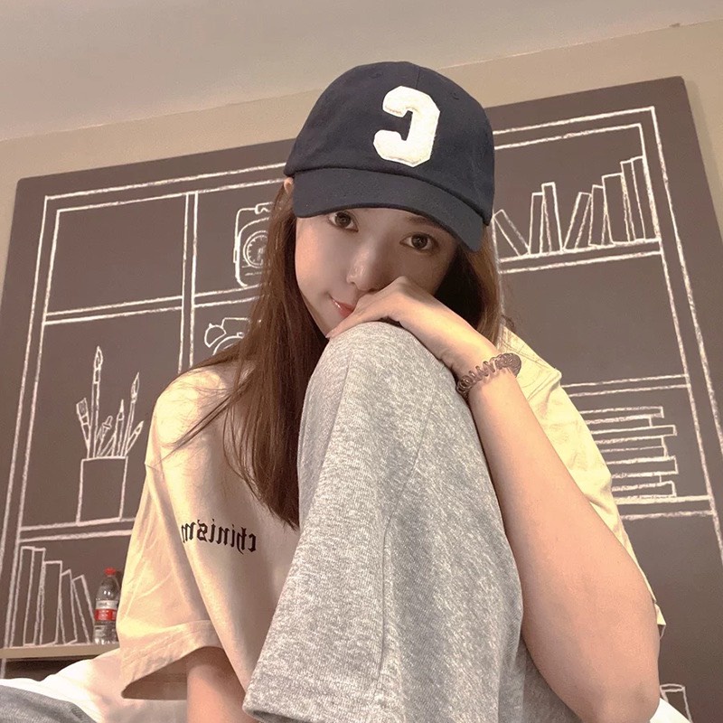 Mũ lưỡi trai thêu chữ C, nón kết nam nữ form unisex phong cách ulzzang Hàn Quốc cá tính năng động vải cotton NC77