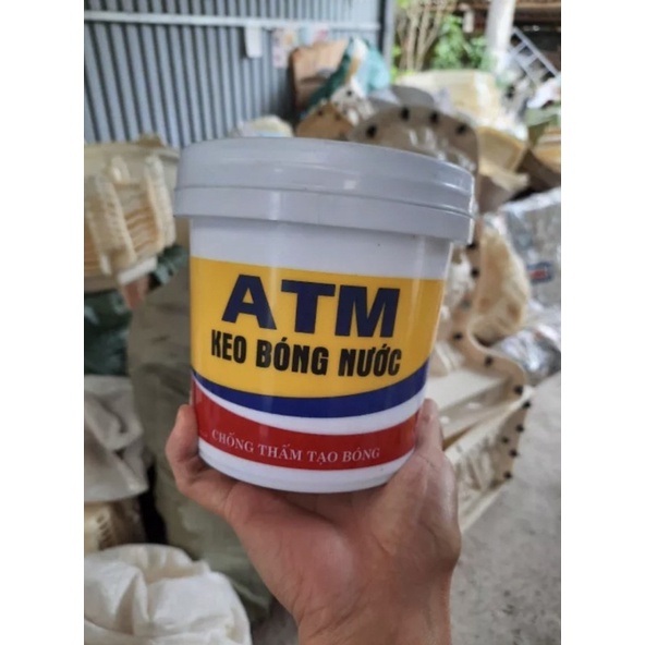 Keo bóng nước ATM chống thấm tường, chậu cây cảnh, tạo bóng