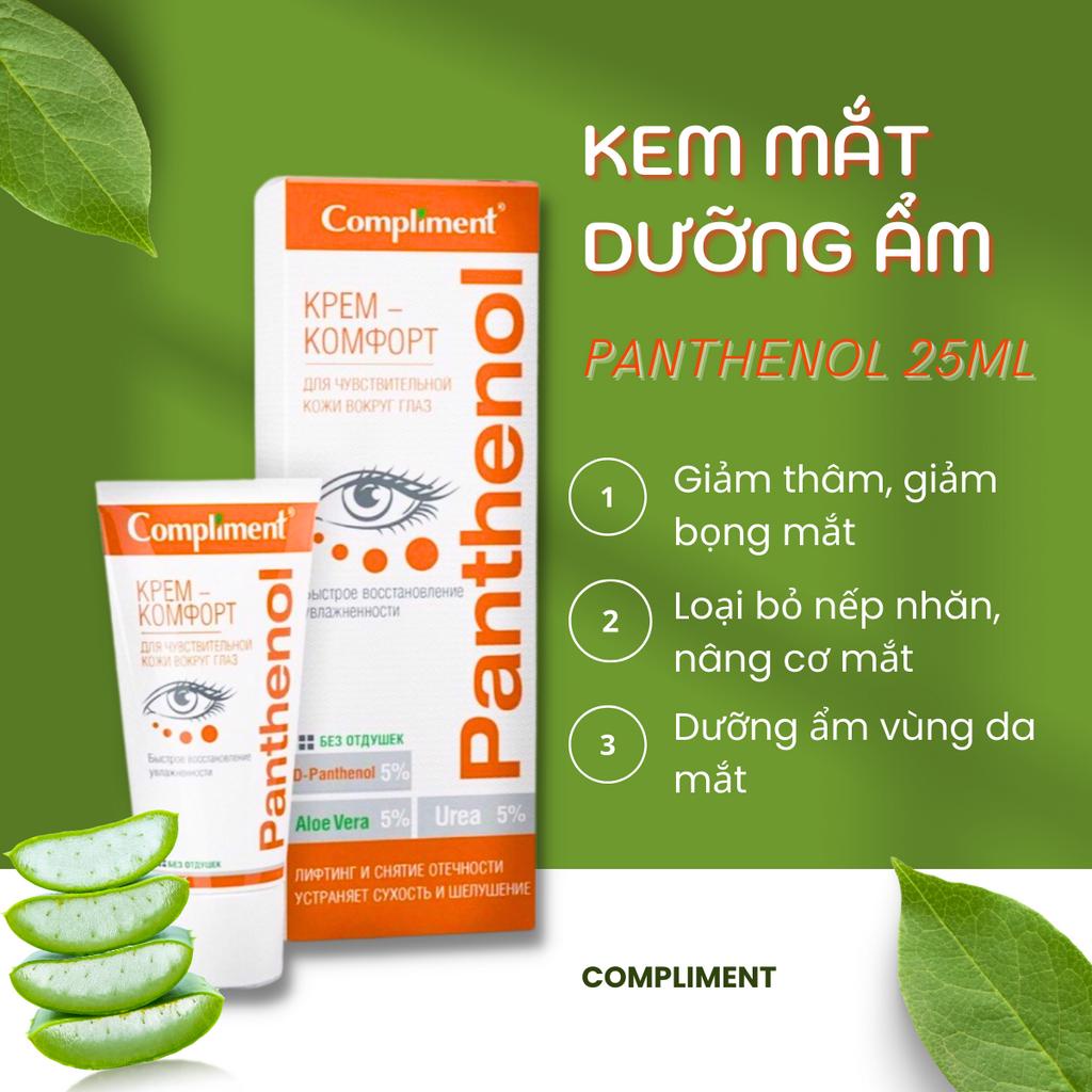 Kem Dưỡng Mắt Compliment Panthenol B5 Gel Làm Dịu Mát Tái Tạo Da Vùng Mắt Giảm Thâm Chống Lão Hoá 75ml
