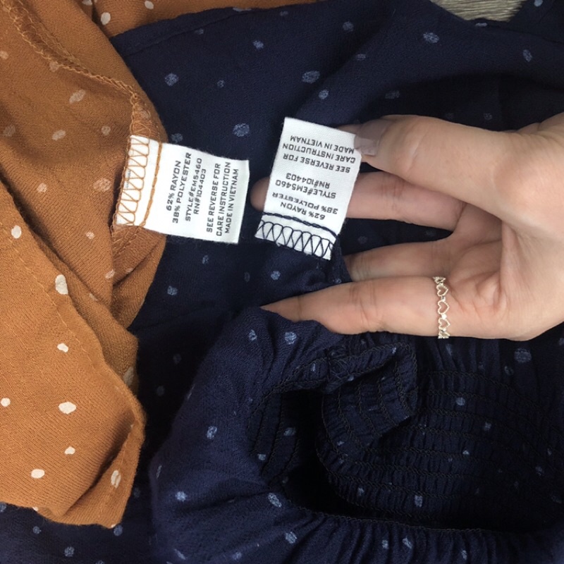 Áo mine smocking eo