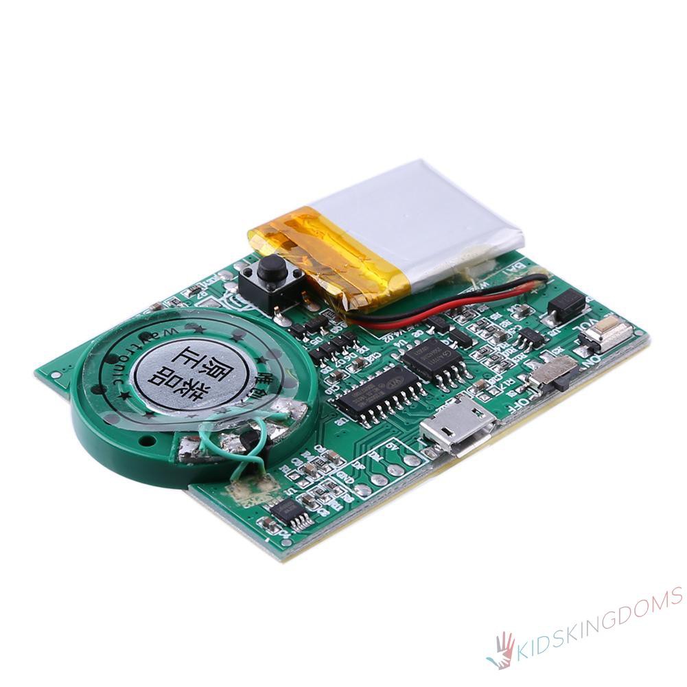 【Big Sale】Programmable Sound Chip Voice Chip Music Board Module for Greeting Card DIY