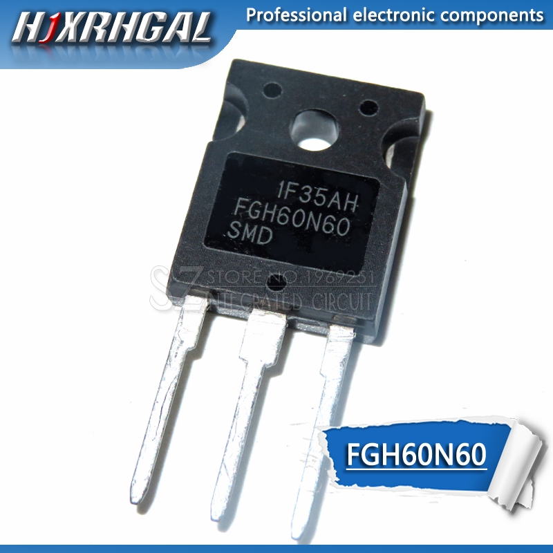 Bộ 10 Linh Kiện Điện Tử FGH60N60SMD FGH60N60 60N60 IGBT 600V 120A 378W TO-247