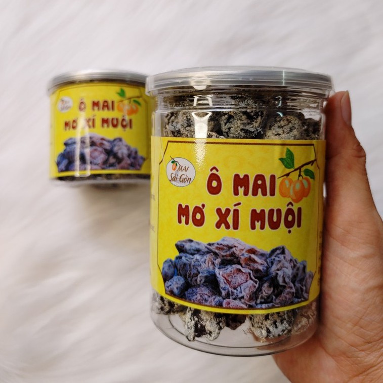 Xí Muội Mơ vị đặc biệt thơm ngon - đóng hộp 250gr, 400gr