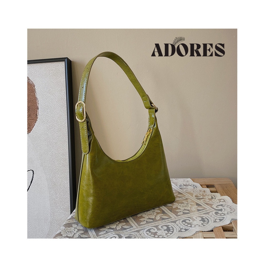 Túi xách nữ công sở kẹp nách dáng thuyền da trơn thời trang B8