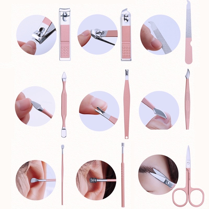 Bộ Kềm Làm Móng 18 Món