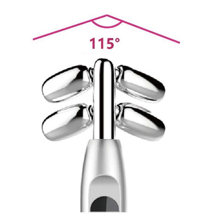 Dụng cụ lăn massage thon gọn mặt , cằm Vline NanoTime Beauty VFace F83 và F83L chính hãng Nhật Bản