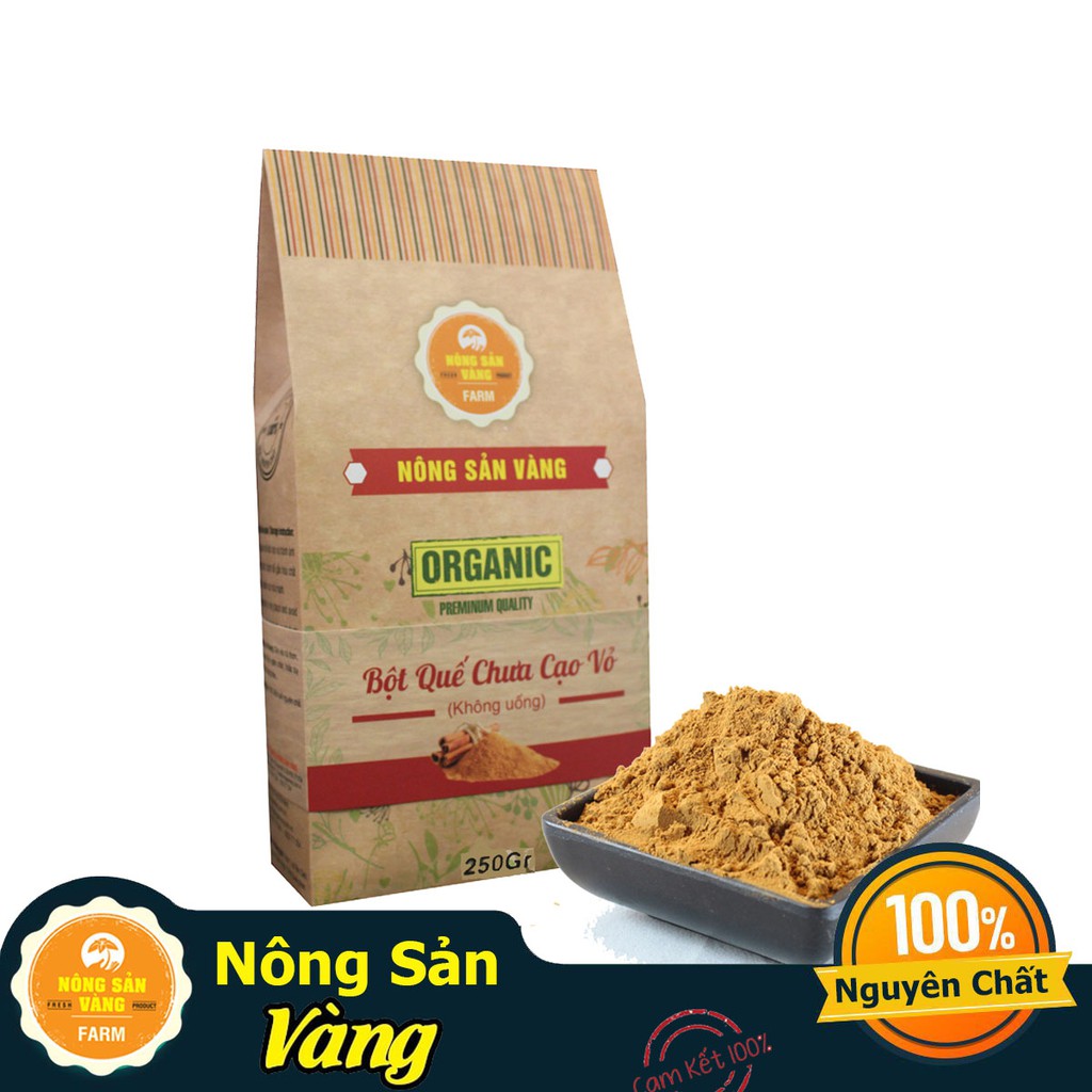 Bột quế chưa cạo vỏ làm đẹp 250gr - Nông Sản Vàng