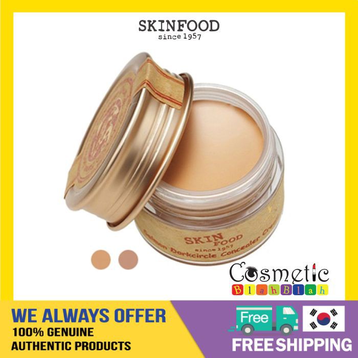 Kem che khuyết điểm SKINFOOD cá hồi giấu quầng thâm 10g (2 màu)