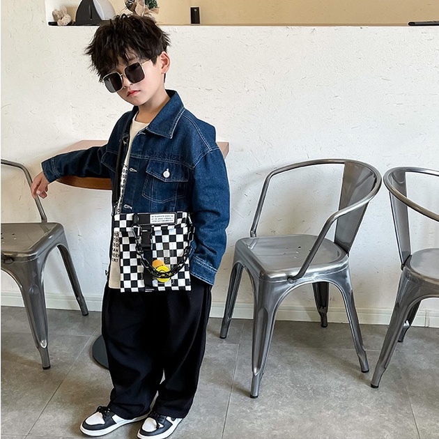 TUI7- Túi đeo chéo huy hiệu cho bé , hàng quảng châu cao cấp