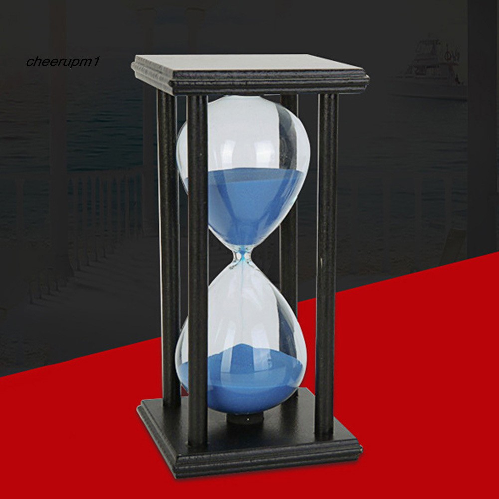 Đồng Hồ Cát Bằng Gỗ 5 / 15 / 30 Phút Dùng Để Trang Trí Nhà Cửa
