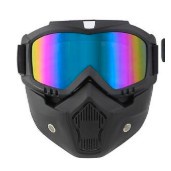 Mặt Nạ Beon kèm kính dùng cho Mũ bảo hiểm 3/4