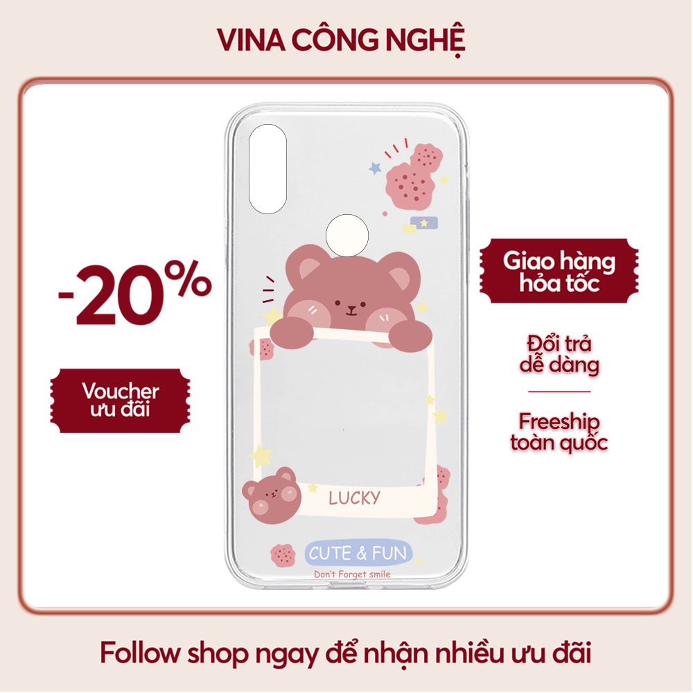 Ốp lưng Vsmart Joy 3/Joy 4/Bee 3/...Silicone dẻo trong viền bảo vệ camera hình Khung Camera