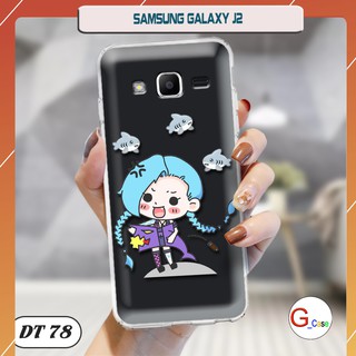 Ốp lưng dẻo trong in hình cho Samsung Galaxy J2