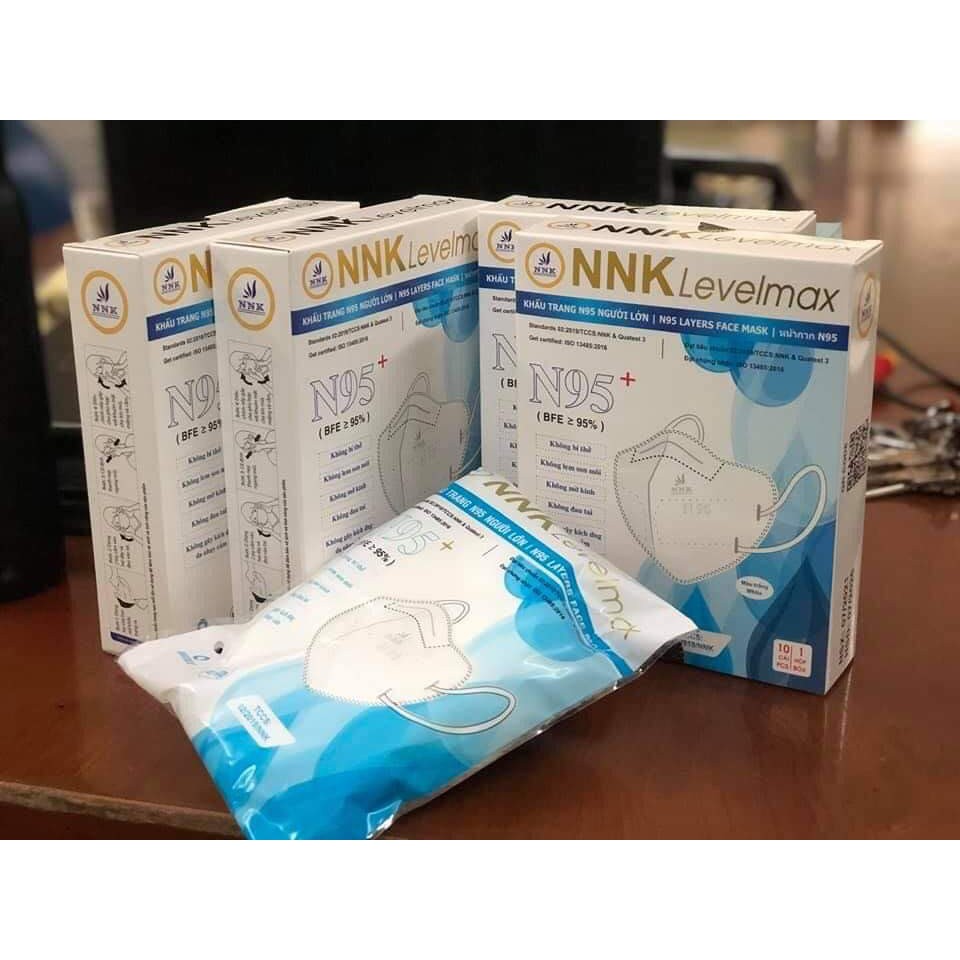 Khẩu trang cao cấp N95 NNK - Hộp 10 chiếc - Hàng chính hãng