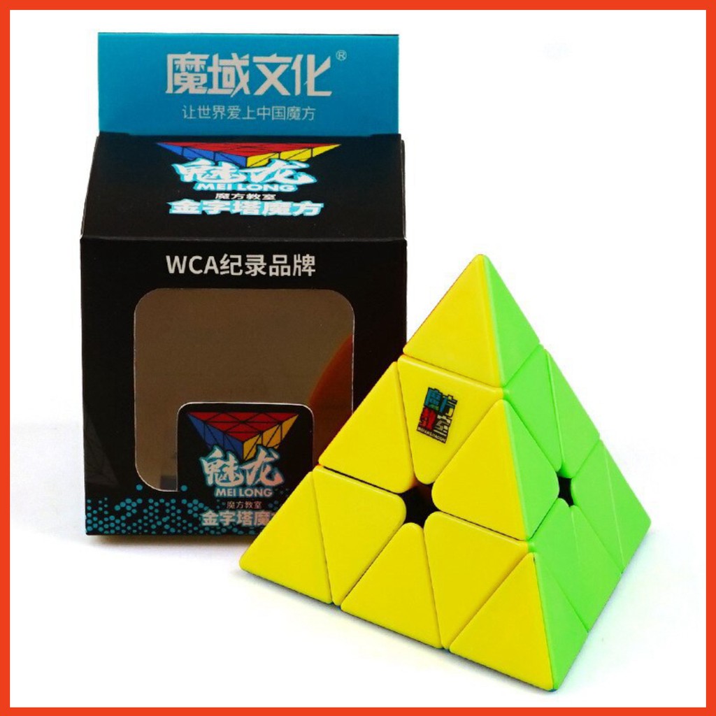 Rubik Pyraminx MFJS Stickerless - Rubic Tam Giác