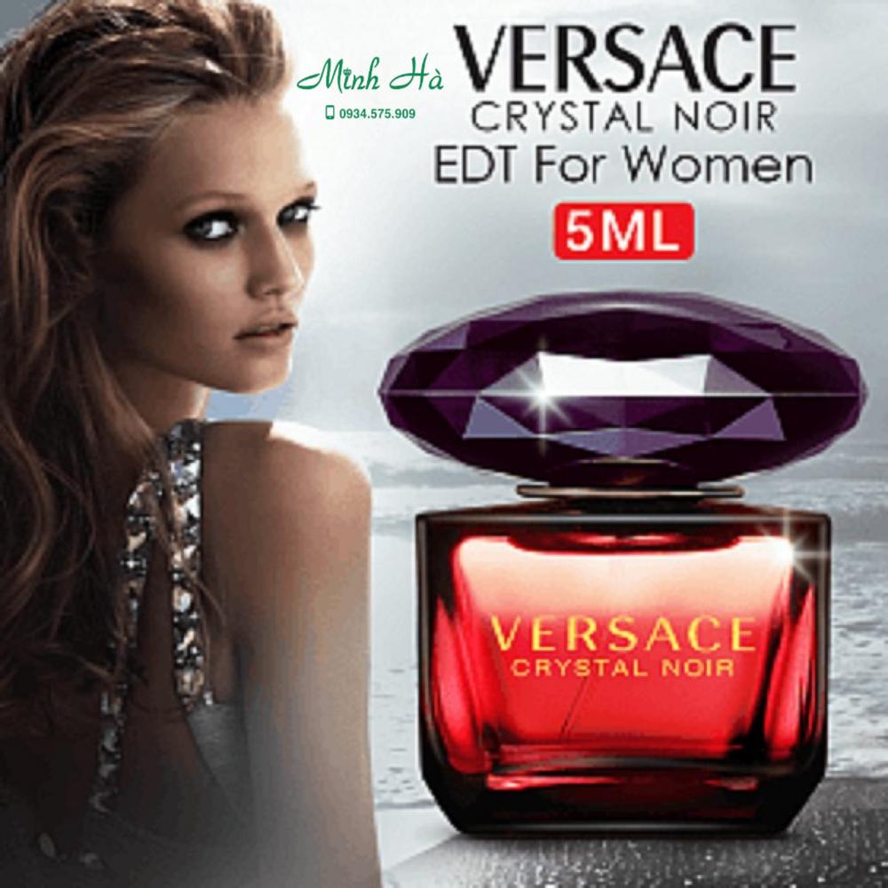 [Mini 5ml] Nước hoa nữ Versace Crystal Noir EDT