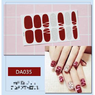 Set 14 Sticker Dán Móng Nghệ Thuật