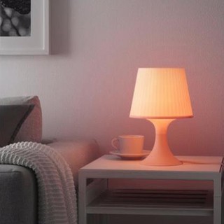 Đèn ngủ IKEA LAMPAN - Hồng