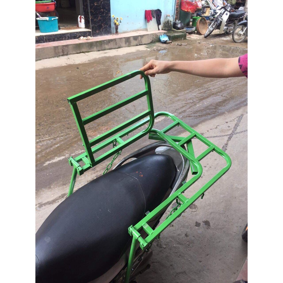 KỆ CHỞ HÀNG – Gía Chở Hàng Xe Máy đa năng