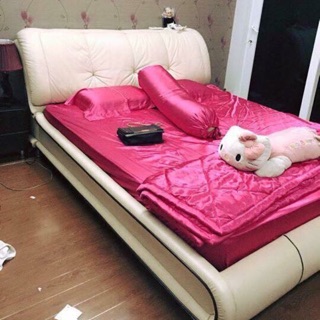 Trọn bộ chăn ga gối phi lụa Thái Tuấn