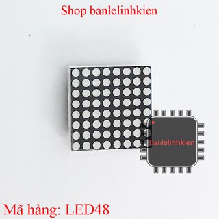 Led ma trận 8x8 3mm kích thước 32x32mm