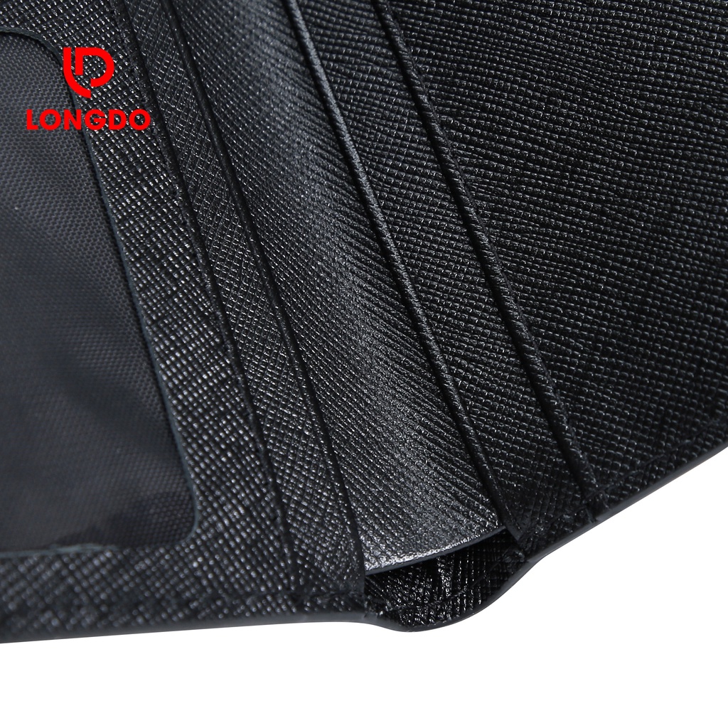 Ví da bò đứng cao cấp - Cam kết 100% da bò thật - Bảo hành 5 năm - Thương hiệu uy tín Longdo Leather - BD02