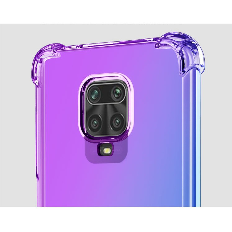 Ốp lưng Redmi Note 9s / Note 9 Pro dẻo / Note 11 Pro Plus 5G TPU đa sắc lồi 4 góc chống sốc cao cấp
