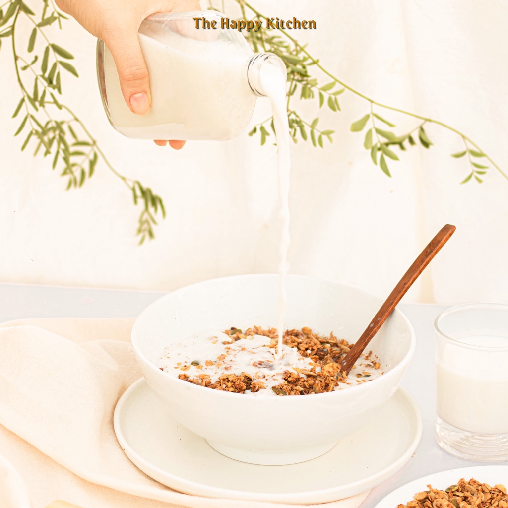 Granola SIÊU HẠT không đường dùng cho người ăn kiêng, eatclean