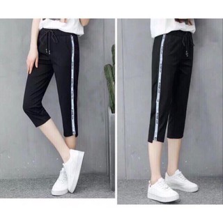 Quần legging ngố chạy sọc hot 💕