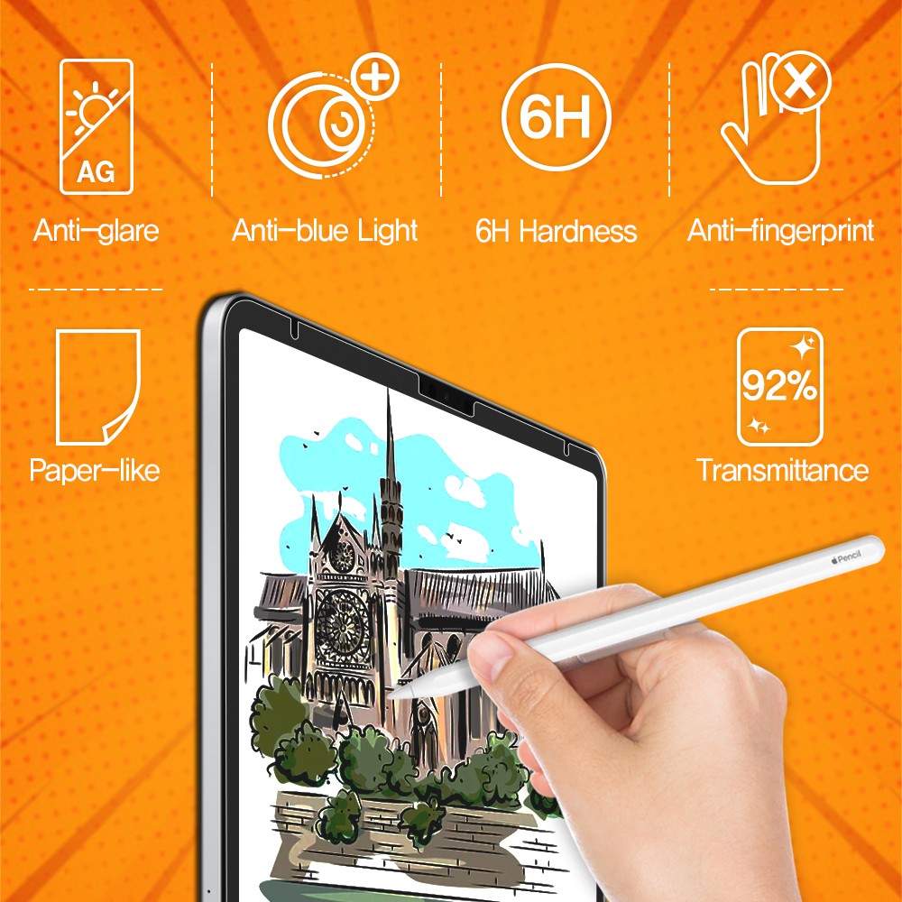 Miếng Dán Bảo Vệ Màn Hình Cho Galaxy Tab S8 / S7 / S6 / S5E / FE