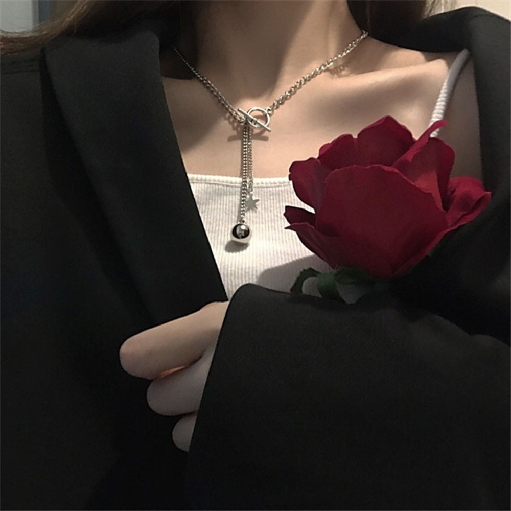 vòng cổ Hợp Kim Mặt Ngôi Sao Thời Trang Cho Nữ