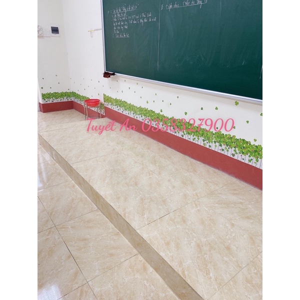 Tổng hợp các mẫu decal chân cỏ