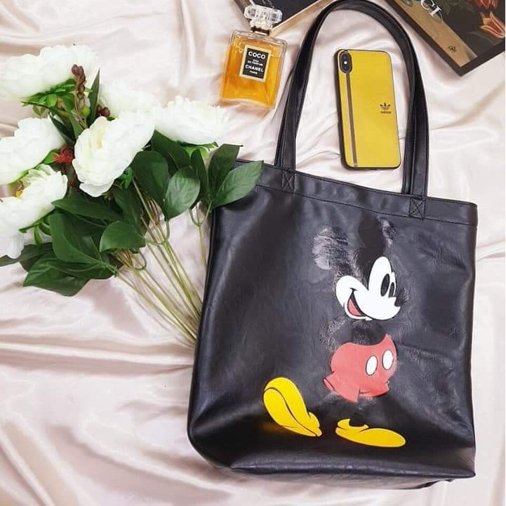Túi Tote Công Sở Mickey Da Mềm Đựng Vừa A4 Mẫu Mới Nhất - RY053