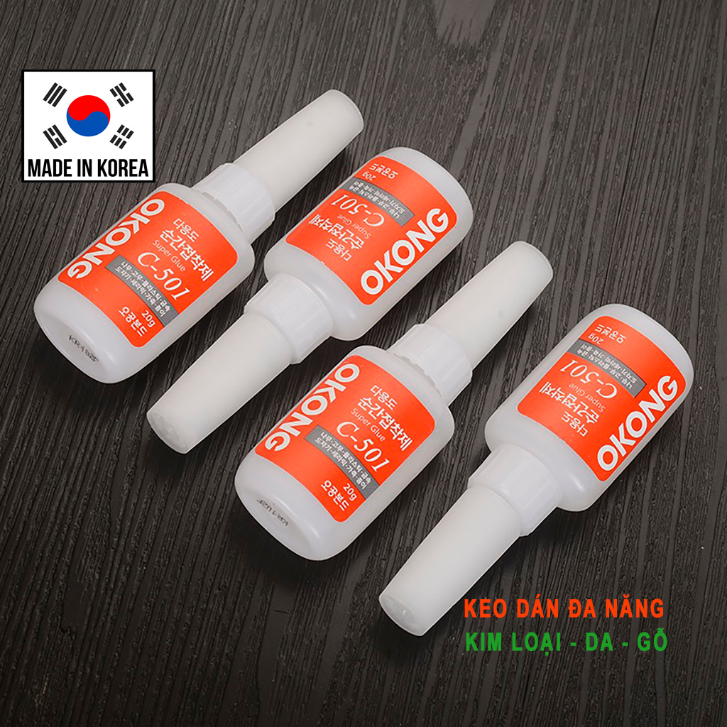 Keo Dán Siêu Dính OKONG C501, Keo Đa Năng Dán Tất Cả Vật Liệu Bằng Gỗ ...