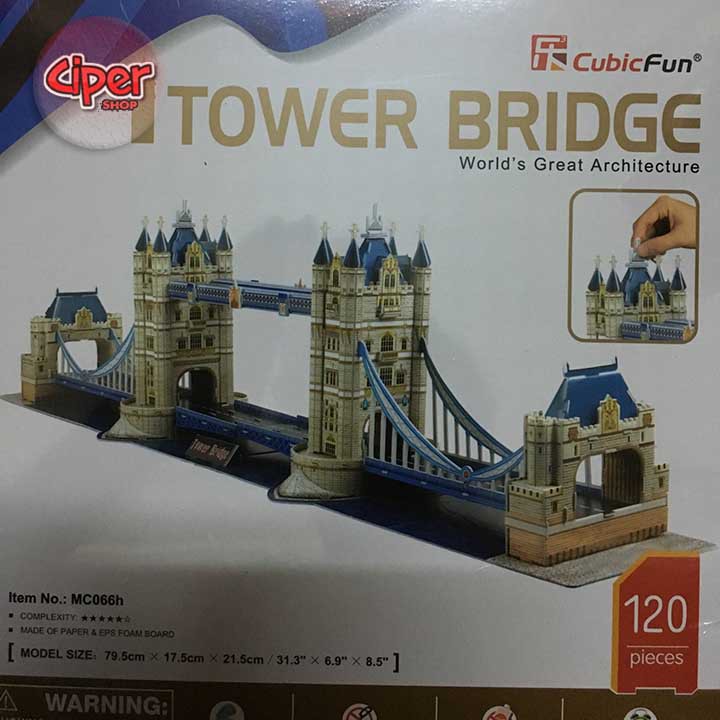 Mô hình Cầu Tháp Luân Đôn Tower Bridge - Lắp Ráp