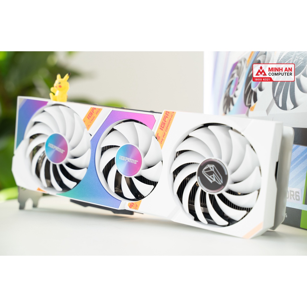 Card màn hình Colorful iGame Geforce RTX 3060 Ultra W OCV (White)