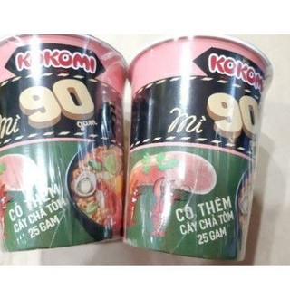 Mì ly kokomi 90g thêm cây chả tôm