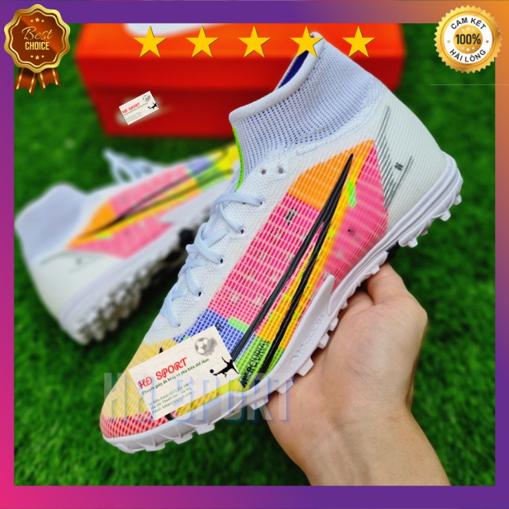 Giày Đá Bóng, Giày Đá Banh Sân Cỏ Nhân Tạo Mercurial Superfly 9 Elite TF