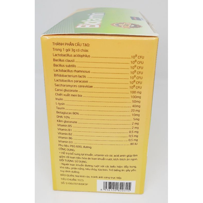 Biofarmin Gold USA - Giảm rối loạn tiêu hóa | Thế Giới Skin Care